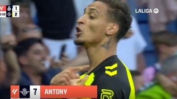 ¡¡¡Antony!!! El golazo estratosférico que va a dar la vuelta al mundo