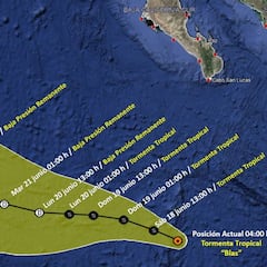 Huracán Blas: revelan cuándo se podría alejar de México