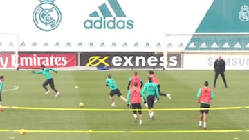 Real Madrid train for Levante clash without Cristiano Ronaldo