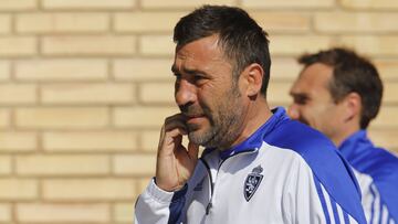 Ra&uacute;l Agn&eacute;, t&eacute;cnico del Real Zaragoza.