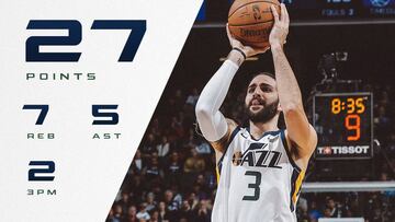 Un espectacular Ricky (27+7+5) corta la mala racha de los Jazz