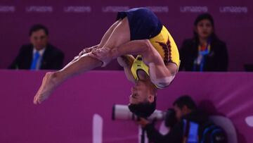 Carlos Calvo en los juegos panamericanos