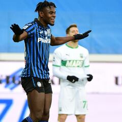Doblete de Zapata y uno de Muriel, en goleada de Atalanta