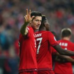 Lewandowski sigue en racha y le hizo tres al Dinamo