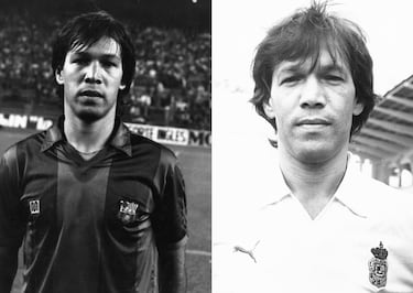 Jugó en el conjunto canario de 1976 a 1981, posteriormente en el Barcelona de 1981 a 1988 donde jugó 223 partidos y marcó seis goles, y finalmente de nuevo en Las Palmas (1988-90)