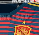 La novedosa camiseta que usaría España en el Mundial