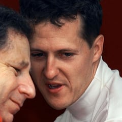 "Veo la televisión con Schumacher"