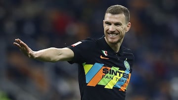 La segunda juventud de Dzeko en el Inter: 20 goles generados en 30 partidos