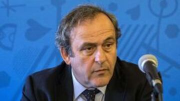 Michel Platini, presidente de la UEFA