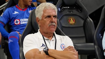 Ricardo Ferretti head coach of Cruz Azul during the game Cruz Azul vs Atlanta United, corresponding to the group stage of the Leagues Cup 2023, at Mercedes-Benz Stadium, on July 29, 2023.
<br><br>
Ricardo Ferretti Director Tecnico de Cruz Azul durante el partido Cruz Azul vs Atlanta United, correspondiente a la fase de grupos de la Leagues Cup 2023, en el Estadio Mercedes-Benz, el 29 de Julio de 2023.