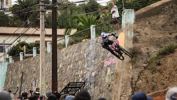 Tomas Slavik performs at Red Bull Cerro Abajo in Valparaiso, Chile on March 2, 2025