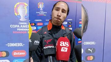 Mayra se sintió feliz por su gol y contó que seguirán creciendo como equipo.