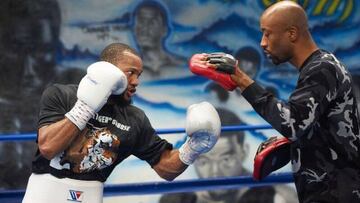 Julian Williams durante un entrenamiento.