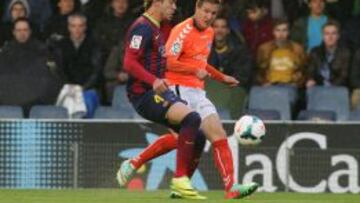 Imagen del Barcelona B-Alavés.