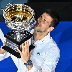 Djokovic iguala los 22 títulos de Grand Slam de Nadal