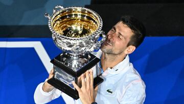 Djokovic iguala los 22 t¨ªtulos de Grand Slam de Nadal