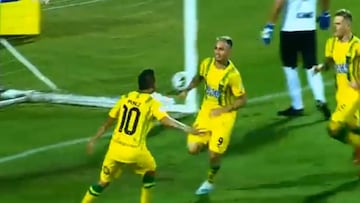 El golazo que marcó Jean Paul Pineda en Colombia