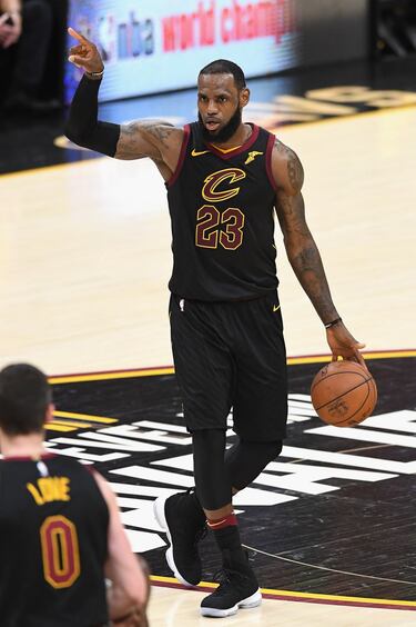 LeBron James busca su octava final consecutiva en la NBA: 2011, 2012, 2013, 2014, 2015, 2016, 2017.
