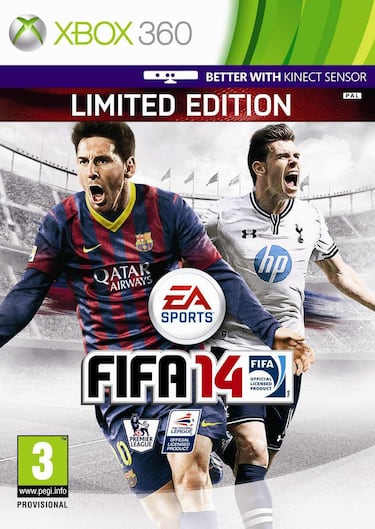 Gareth Bale, portada del FIFA 14 en UK
