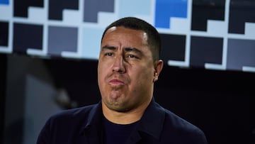 Efrain Juarez head coach of Pumas during the 17th round match between Tigres UANL and Pumas UNAM as part of the Liga BBVA MX, Torneo Clausura 2025 at Universitario Stadium, on April 19, 2025 in Universitario, Mexico.