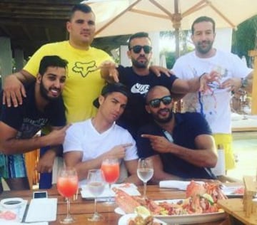 Las imágenes de Cristiano Ronaldo en Marruecos