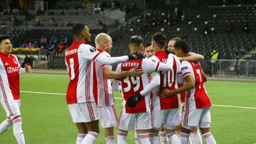 Edson Álvarez anotó en la goleada del Ajax