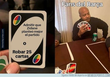 Los memes más divertidos del Real Madrid-Barcelona