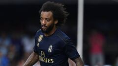 Marcelo, en el Celta-Real Madrid de la primera jornada de Liga.