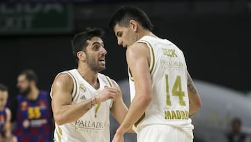 14/11/19 PARTIDO DE EUROLEAGUE DE BALONCESTO REAL MADRID  -  BARCELONA 
 CAMPAZZO Y DECK