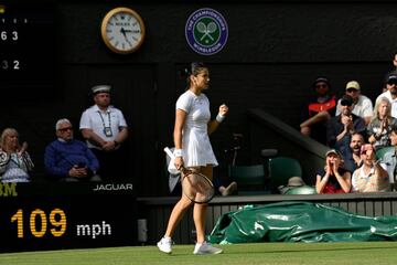 Emma Raducanu. (Photo by Stringer/Anadolu Agency via Getty Images)