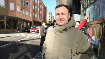 El técnico de la Cultural Leonesa posa para AS.