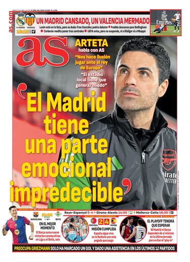 Las portadas de AS de abril