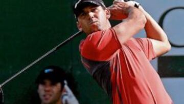 <b>SEGURO. </b>Sergio García hizo una gran jornada y se puso líder.