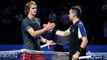 Verdasco y Federer avanzan: Bautista cae ante Zverev