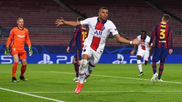 After Mbappé was named man of the match for his hat-trick for PSG against Barcelona, Haaland picked up MPV against Sevilla in the Champions League.