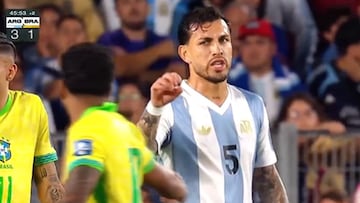 Rodrygo se mete con Paredes y se la lleva: “Ustedes, cero...”