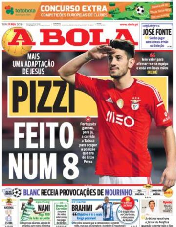 Portadas de la prensa deportiva