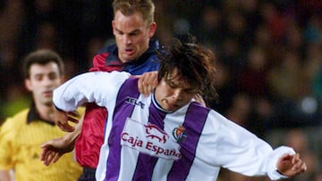 Tras seis años de carrera en Japón, en enero de 2000 fue cedido al Real Valladolid Club de Fútbol, por lo que se convirtió en el primer futbolista japonés en militar en la Primera División española.