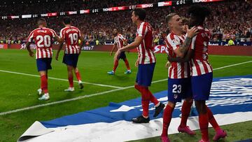 Atl¨¦tico 3 - Eibar 2: resumen y goles de LaLiga Santander