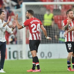 Marcelino recupera efectivos en defensa para Vigo