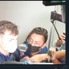 ¡Lo abandonaron! Reporteros dejaron en plena entrevista a Dinenno por ir con ‘Dani’ Alves