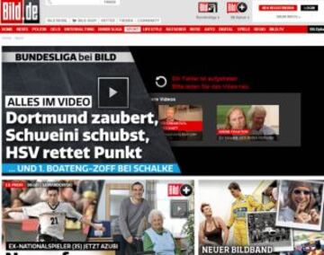 Portadas de la prensa extranjera