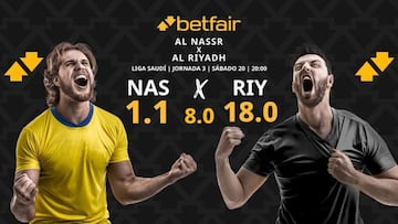 Al Nassr vs. Al Riyadh: horario, dónde ver, pronósticos y clasificación