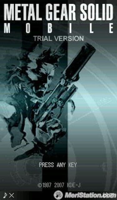 Así es Metal Gear Solid en teléfonos móviles