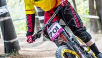 Mireia Boscà, vigente campeona del Open de España de Descenso MTB.