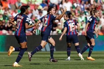 Patri Guijarro, autora de los dos goles que empataron la final de la Champions.