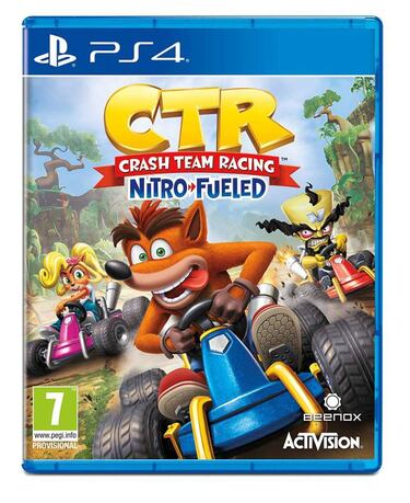 Así será la carátula de Crash Team Racing Nitro-Fueled en Europa