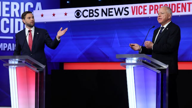 Elecciones USA 2024: ¿Quién ganó el debate entre Tim Walz y JD Vance?