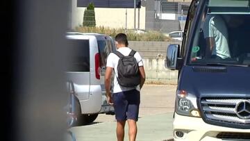 Los jugadores de Fuenlabrada ya están en Madrid