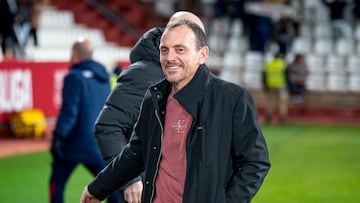 Alberto González, técnico del Albacete.